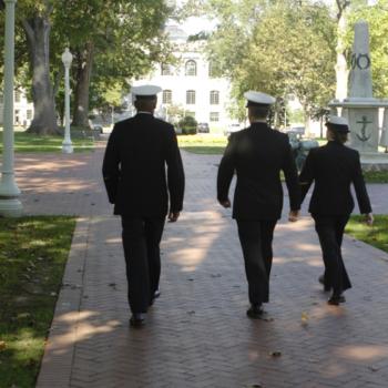 Naval Academy students in Annapolis